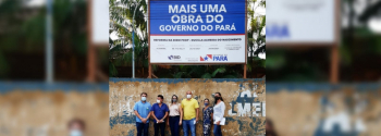 Notícia: Reconstrução da Escola Estadual Profª. Ducilla do Nascimento segue em ritmo acelerado, em Altamira